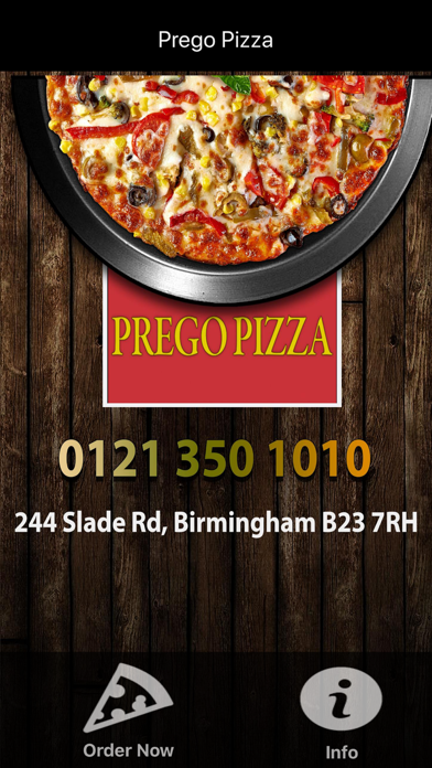 How to cancel & delete Prego Pizza, Erdington from iphone & ipad 1