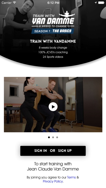 JCVD - TrainWithVandamme