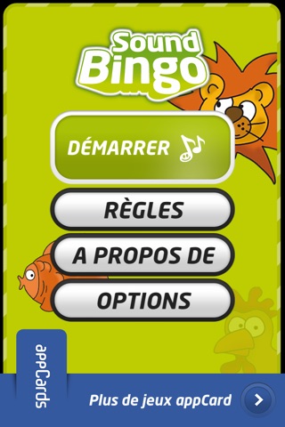 Sound Bingo for appCards® screenshot 3