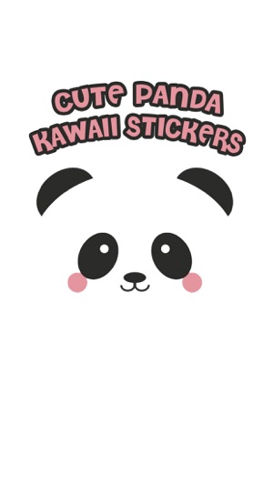 Cute Panda Kawaii Stickers