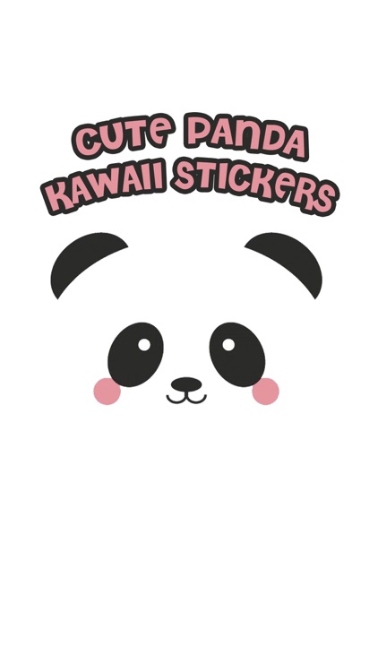 Cute Panda Kawaii Stickers by Abdelhadi LAHLOU