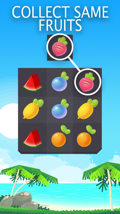 Fruit Island War - Quick Puzzle Game Screenshot 2