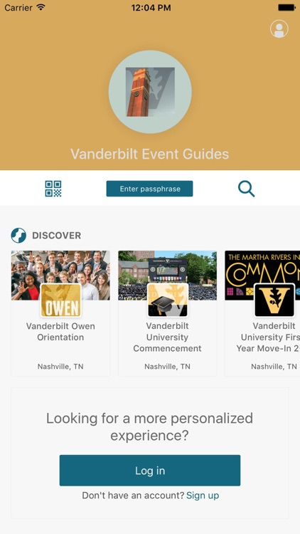 Vanderbilt Event Guides