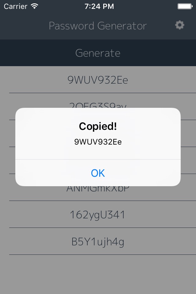 Automatic Password Generator screenshot 3