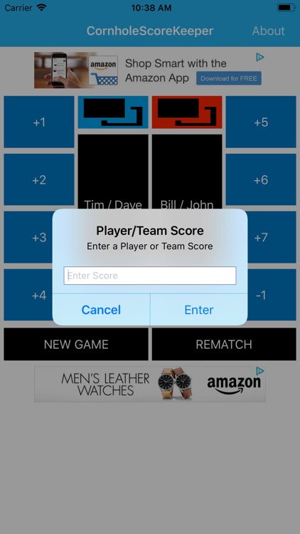 Cornhole Score
