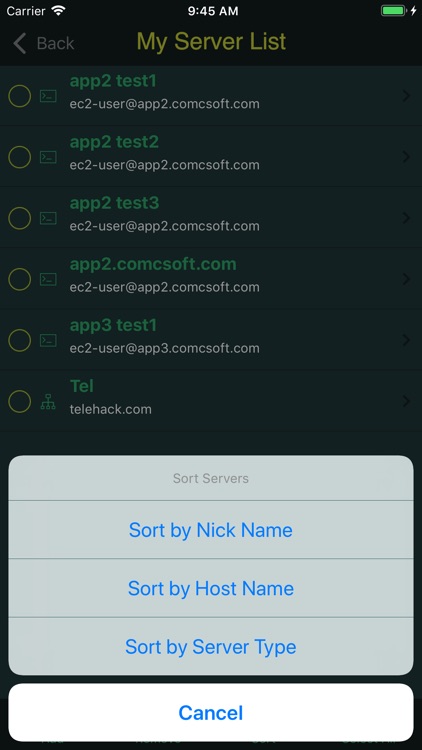 iTerminal - SSH Telnet Client