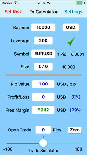 Forex Trade Calculator