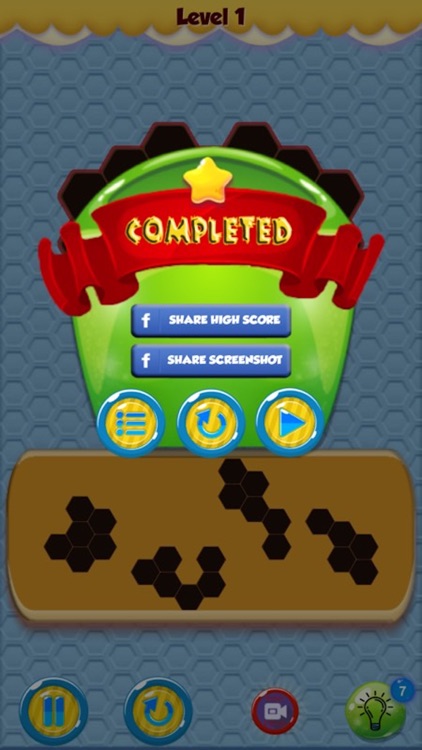 Puzzle Challenge - Hexa Block screenshot-3