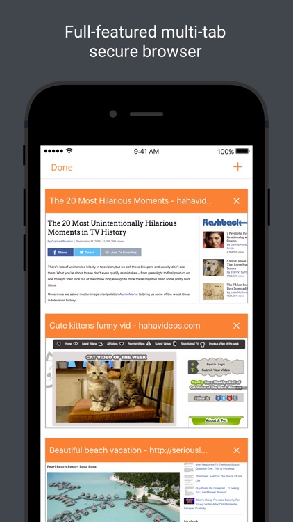 Secure Browser & File Manager