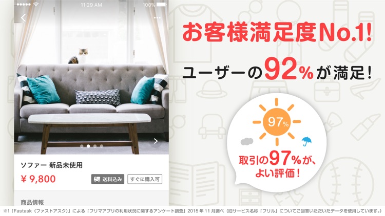 ラクマ(旧フリル)- 楽天のフリマアプリ