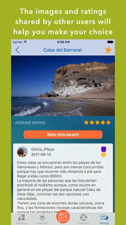 iPlaya+ Beach weather forecast screenshot-4