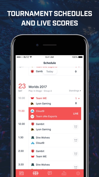 Blitz Esports: LCS Live scores screenshot-3