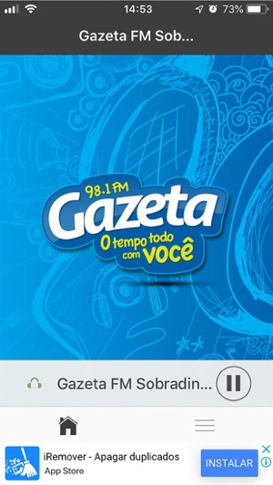 Gazeta FM Sobradinho 98,1(圖2)-速報App