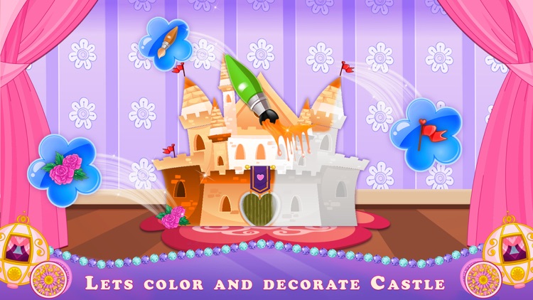 Doll Dressup Castle Decoration