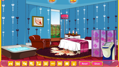 Girly room decoration game screenshot 2