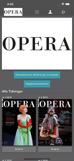 Tidskriften OPERA