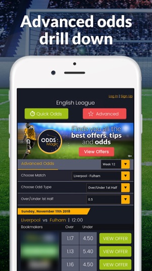 English Football Odds Magic(圖3)-速報App