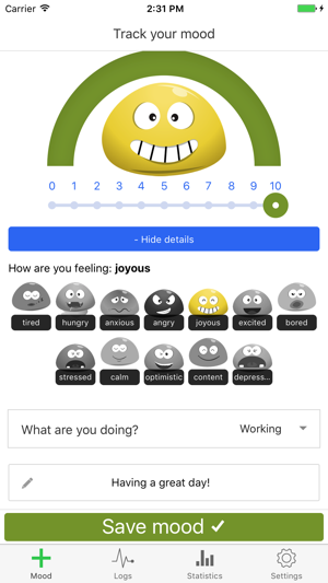 Happyo Mood Tracker(圖1)-速報App