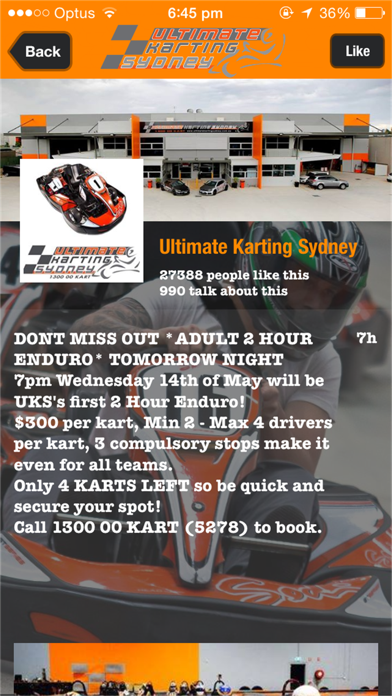 How to cancel & delete Ultimate Karting Sydney from iphone & ipad 4