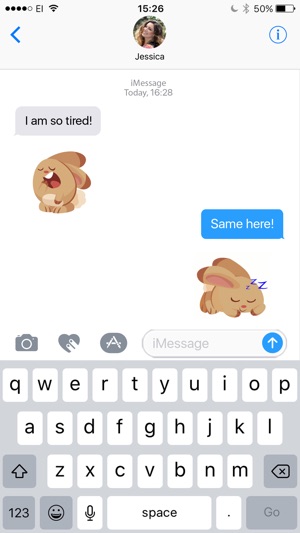 Little Bunny Stickers(圖2)-速報App