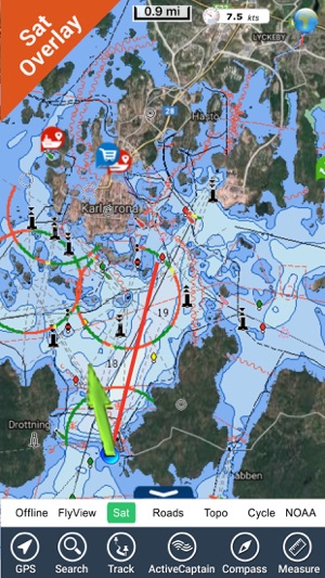 Marine : Sweden South East HD - GPS Map Navigator(圖3)-速報App