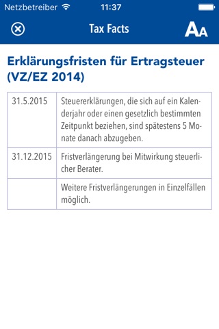 German Tax Facts screenshot 4