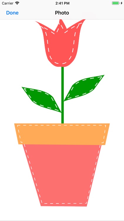 Potted Tulip Stickers