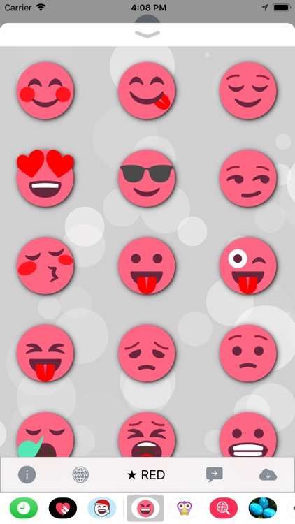 RED Emoji • Stickers