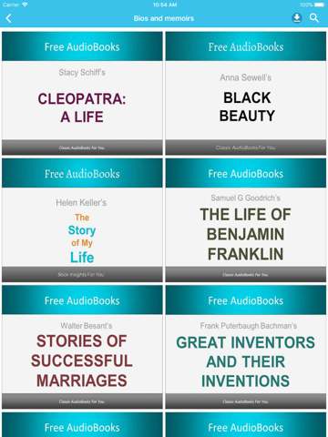 Biography Audiobooks - náhled