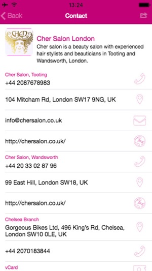 Cher Salon London(圖2)-速報App