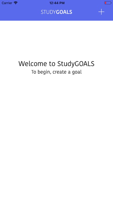 Study Goals screenshot 2