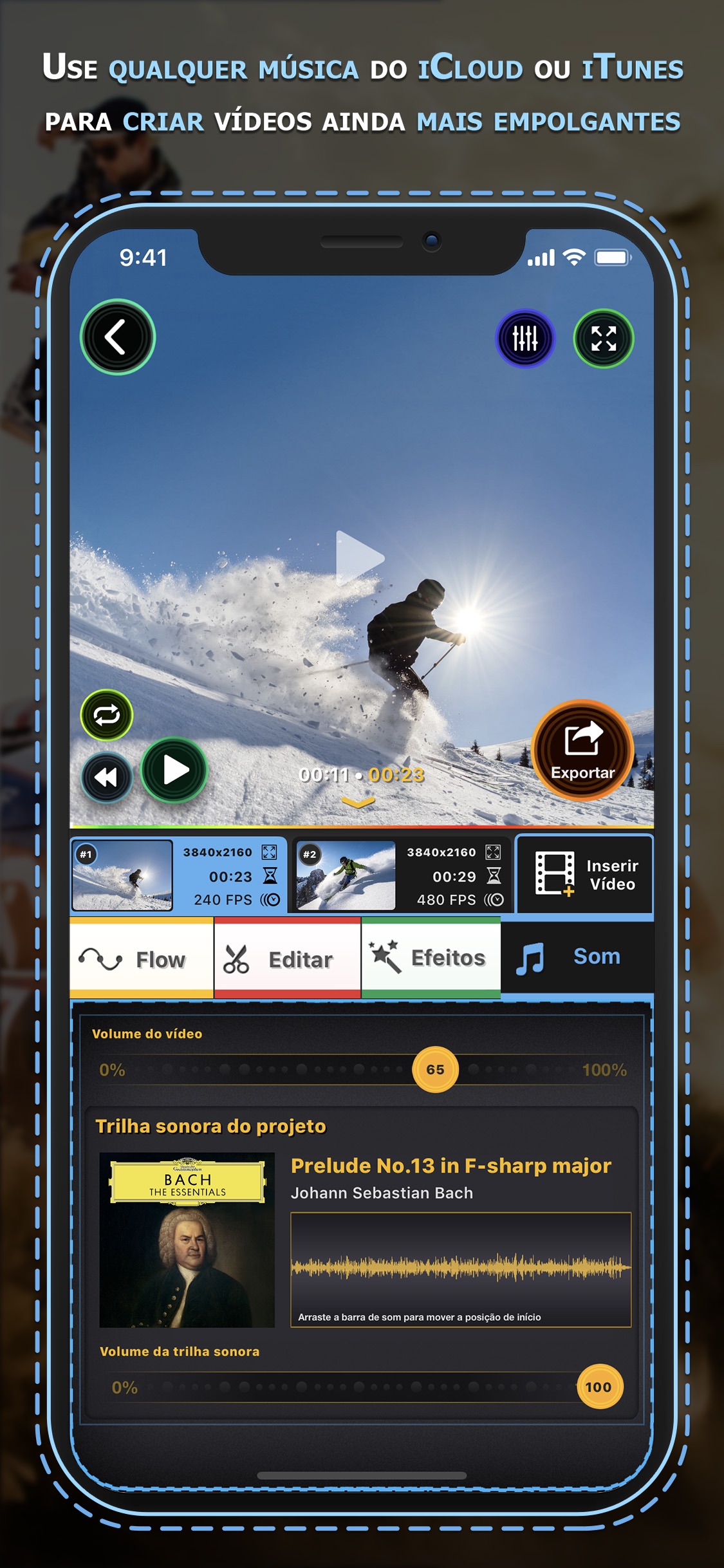 Screenshot do app Flow Speed Control Pro