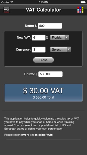 VAT Calculator(圖2)-速報App