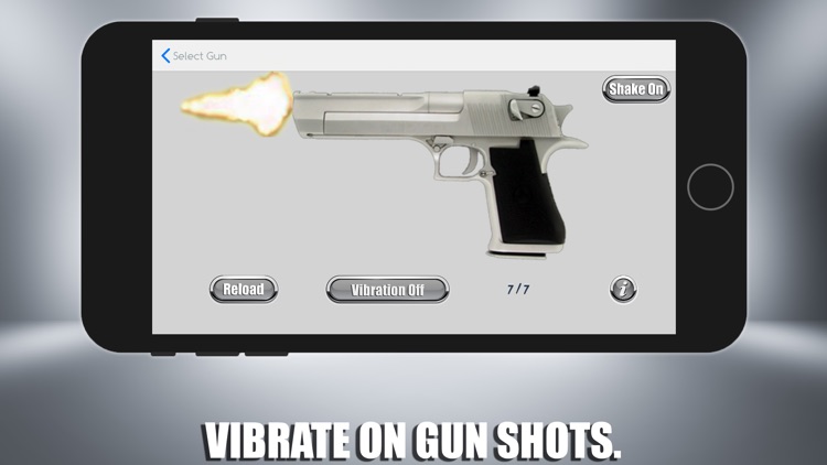 Gun Sounds on Shake