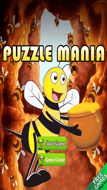 Puzzle Mania - Bee With Honey