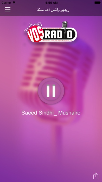 Radio Voice of Sindh, London screenshot 3