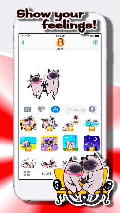 Love Stickers: Sweet Cats screenshot 3