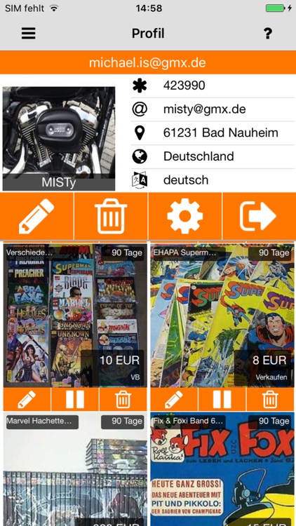 COMICS - Flohmarkt und Service