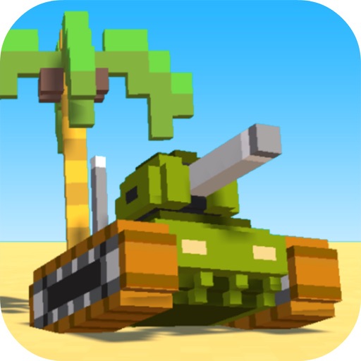 Cube Tank Shooting: War Hero icon