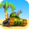 Cube Tank Shooting: War Hero is a survival tank game, shoot enemy battle tanks