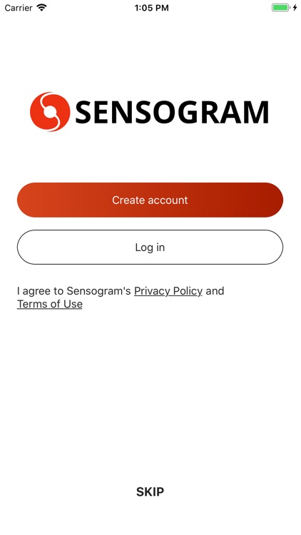 Sensogram