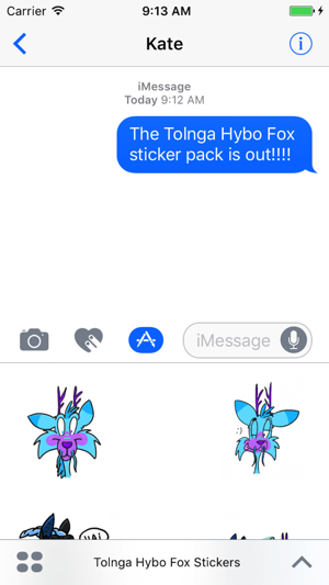 Tolnga Hybo Fox Stickers(圖2)-速報App