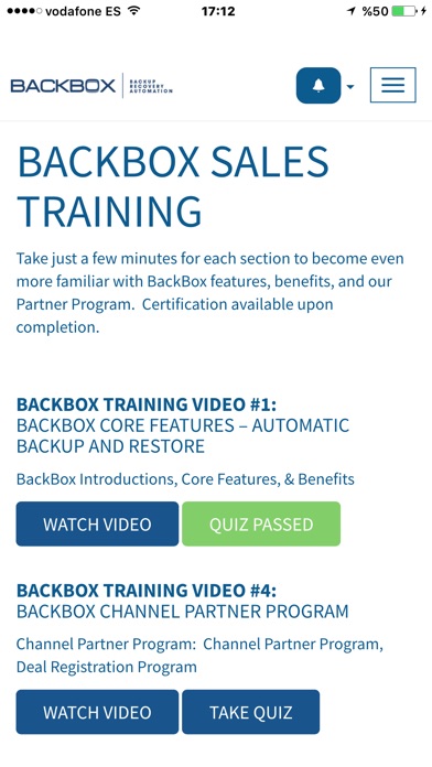 BackBox Partners Portal screenshot 4
