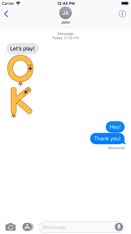 Fried Shrimp Alphabet design