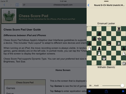 Chess Score Pad screenshot 4