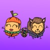 Paquitos Stickers: Halloween