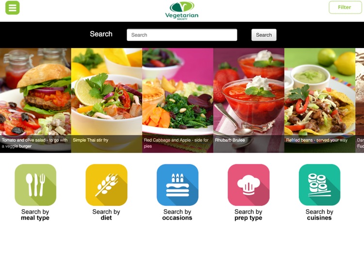 Vegetarian and vegan recipes screenshot-4