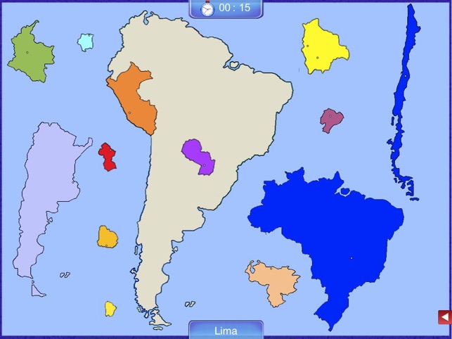 South America Puzzle Map(圖2)-速報App