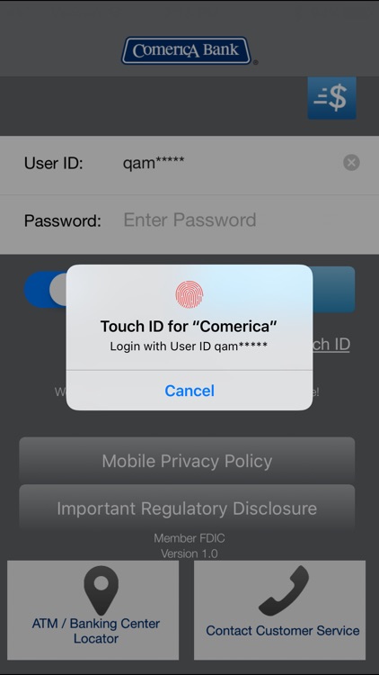 Comerica Mobile Banking®