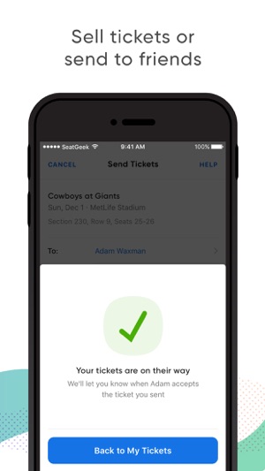 seatgeek buy event tickets on the app store